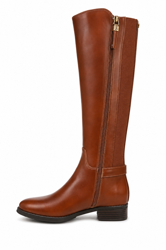 Sam and Libby Womens Percy Knee High Riding Hazelnut 7M
