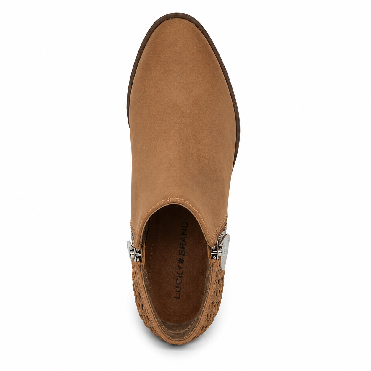 Lucky Brand Basel Booties Tuscany Summer Haze Leather 9.5M