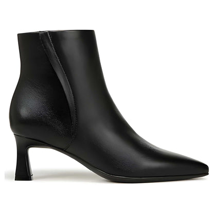 Naturalizer Deesha-Bootie Pointed Toe Dres Black Leather 7M