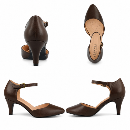 Journee Collection Journee Collection Womens Bet Brown 8M