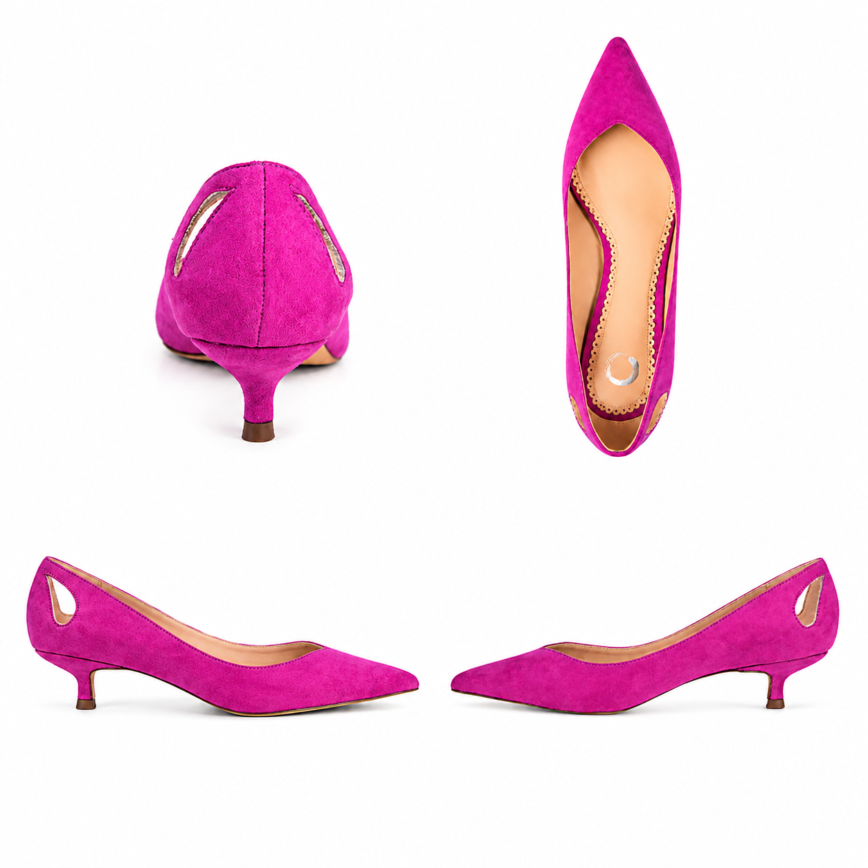 Journee Collection Goldie Magenta
