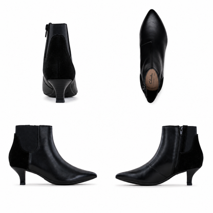 Clarks Collection Kepley Erin Black Leather