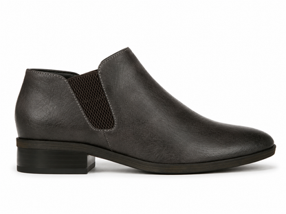 Soul Naturalizer Respect Chelsea Booties Smoky Grey Faux Leather 9.5M